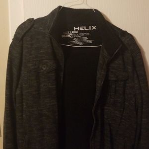 Men Helix fleece jacket